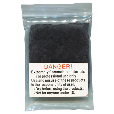 Flash Cotton (Black) by Red Corner Magic - Trick