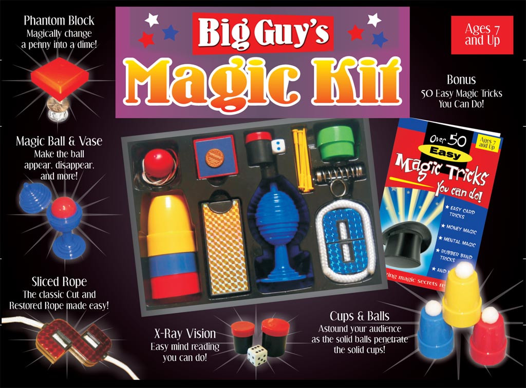 Big Guy’s Deluxe Magic Kit for Kids - Beginner Magic Set by Big Guy’s Magic