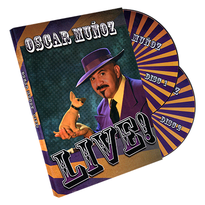 Oscar Munoz Live (2 DVD Set) by Kozmomagic - DVD