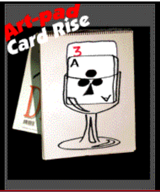 Art Pad Card Rise - Wine Glass