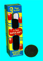 Sponge Balls 1.5" SS Black