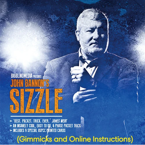 BIGBLINDMEDIA Presents Sizzle (Gimmicks and Online Instructions) by John Bannon - Trick