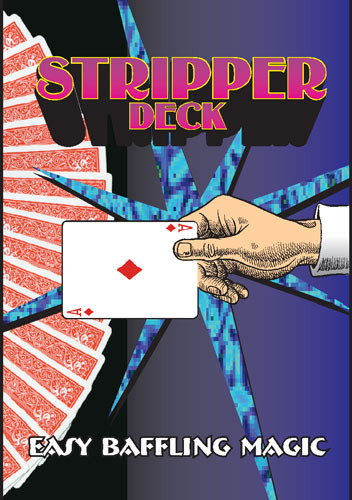 Stripper Deck, Blue, Bicycle Poker
