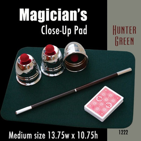 Medium Size Close-up Pad (Hunter Green) 13.75  x 10.75