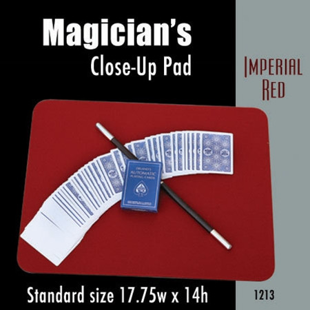 Standard Size Close-up Pad (Imperial Red) 17.75  x 14
