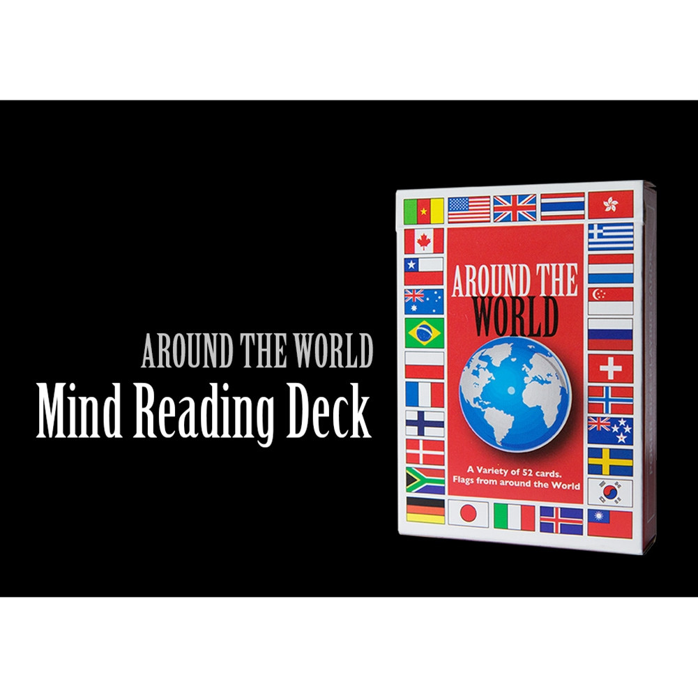 Around The World Mind Reading Deck - Dozen Pricing