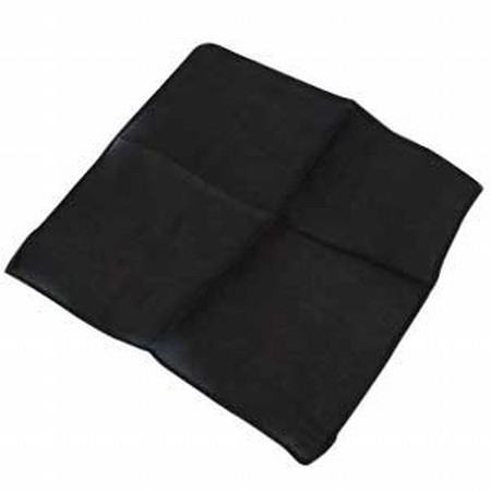 Black 12 inch Colored Silks- Professional Grade (12 Pack)