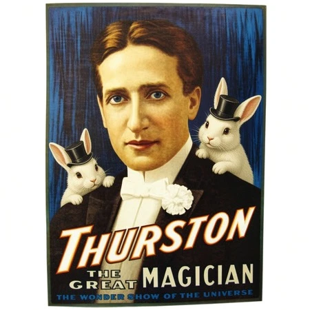 Paper Canvas Series - Thurston The Great Magician Poster