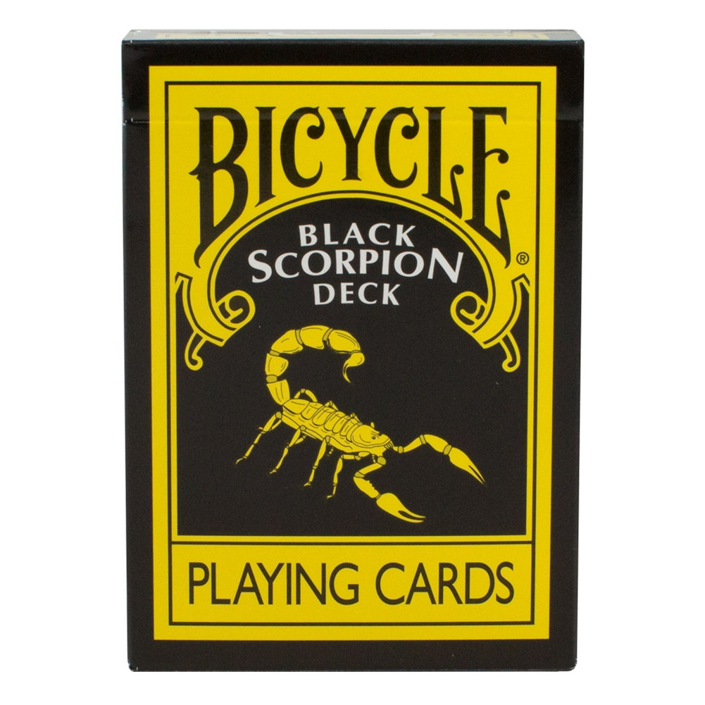 Black Scorpion Deck- Bicycle