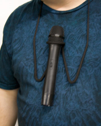 Microphone Brace - Hands Free