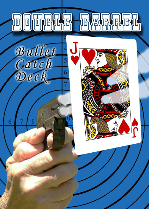 Double Barrel Bullet Catch Deck - Bicycle