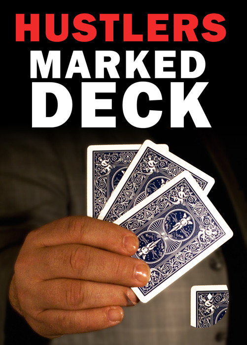 Marked Deck, Bicycle - Hustlers, Blue