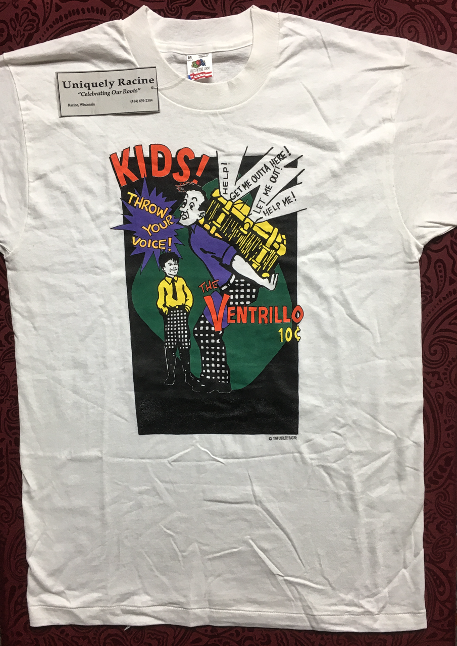 Ventrillo Tee Shirt ( A Rare Find!)