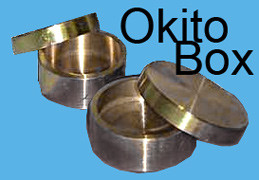 Okito Coin Box - Brass