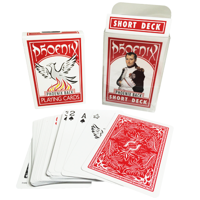 Phoenix Short Deck Red (Casino Quality) by Card-Shark - Trick