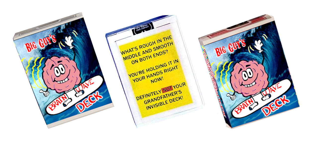 Big Guy’s BrainWave Deck - Phoenix  (Red or Blue) by Big Guy’s Magic