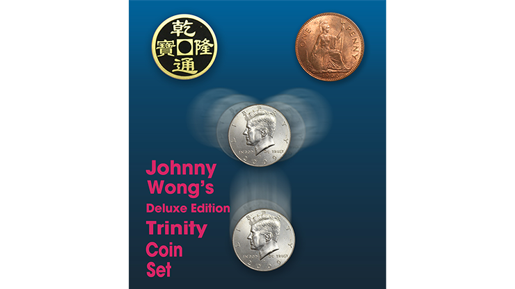 Deluxe Edition Trinity Coin Set (DVD) by Johnny Wong - Trick
