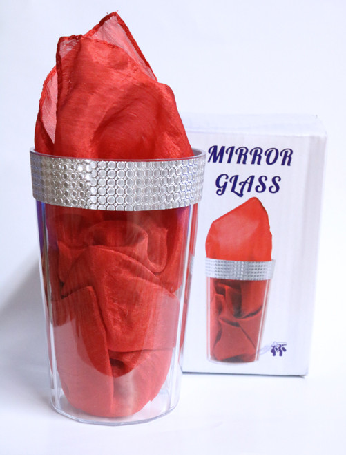 Mirror Glass, Silver Edging - Removeable