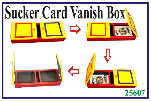 Sucker Card Vanish Box