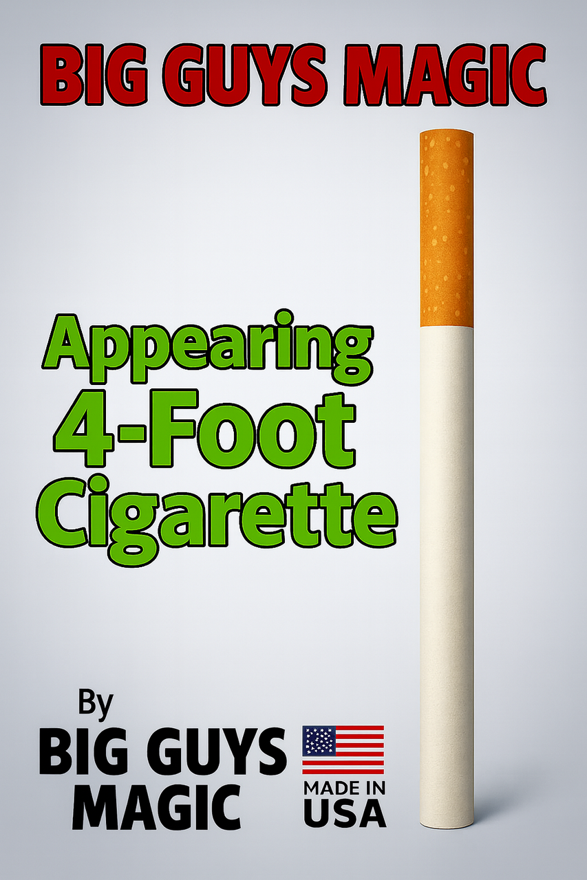 Appearing Cigarette  Pole - 4 Foot by Big Guys Magic.