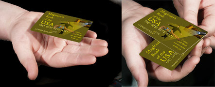 Floating Credit Card - Magicians