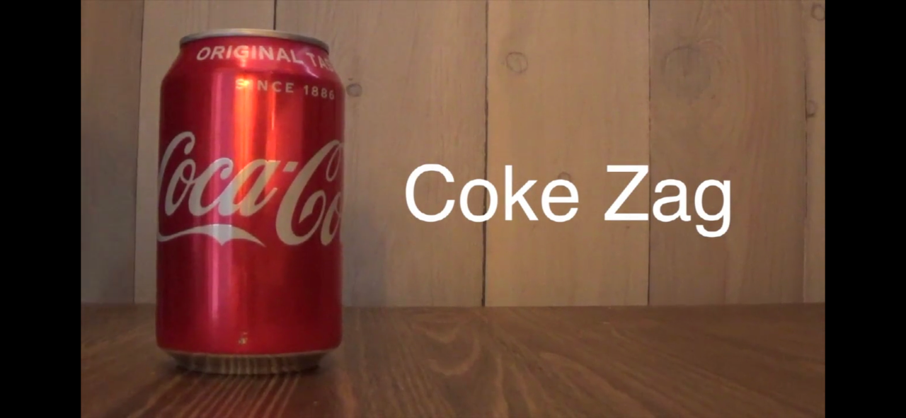 COKE ZAG by Richard Griffin - Trick