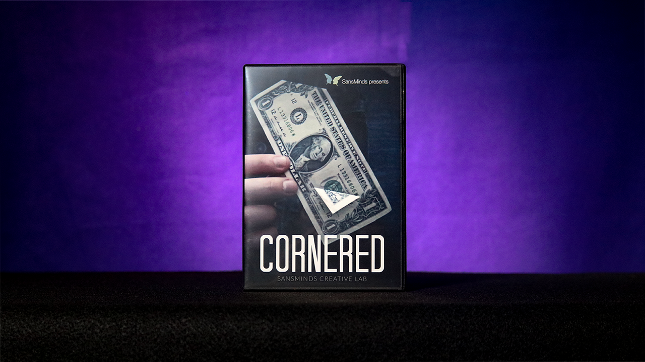 $SPECIAL$ Cornered (DVD and Gimmick Set) by SansMinds Creative Lab