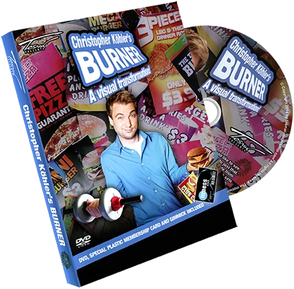 Burner (gimmicks & DVD) by Christopher Köhlers Burner - Magic Trick