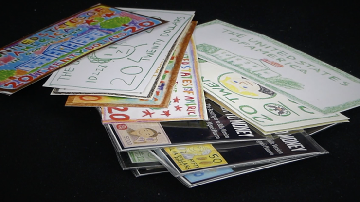 Instant Paper to Money Kid Version (Euro) by Miguel Pizarro and Crazy Jokers