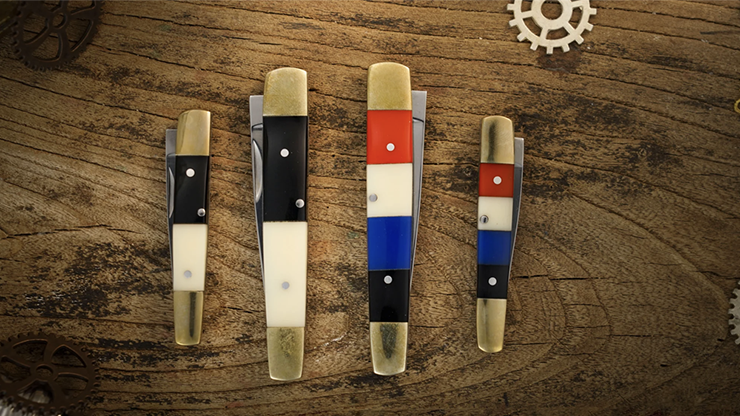 Chroma Color-Changing Knives Set (Large Size) by TCC Magic
