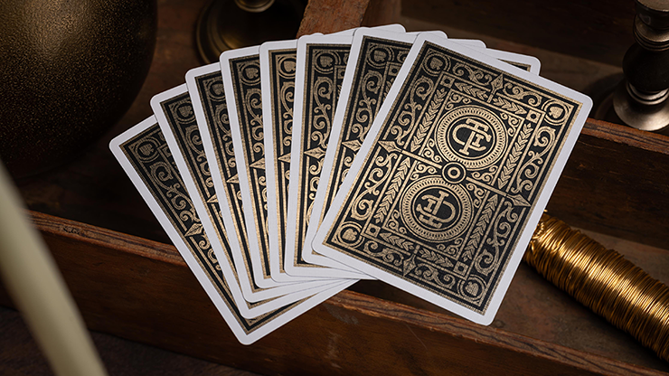 TCI Clubhouse (Black) Playing Cards