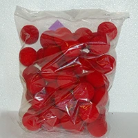 Sponge Balls Bag of 50  1.5" SS Red