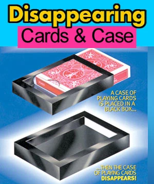 DisAppearing Cards & Case
