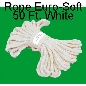 Rope, Soft 50 Ft. White