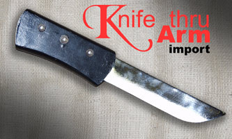 Knife Through Arm