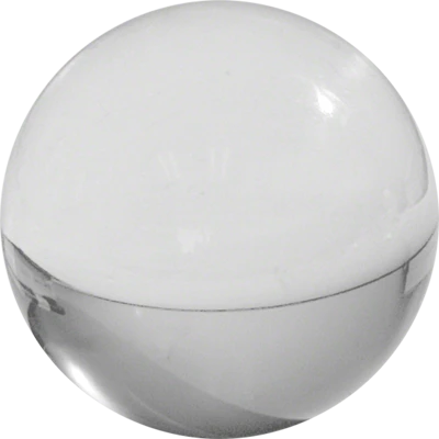 Contact Juggling Ball (Acrylic, CLEAR, 70mm) - Trick