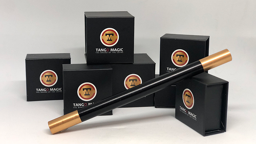 Magic Wand in Black (with silver tips) by Tango -Trick (W001)