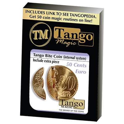 Bite Coin - (Euro 50 Cent - Internal With Extra Piece) by Tango - Trick (E0043)