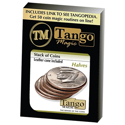 Stack of Coins Halves (D0056) by Tango - Trick