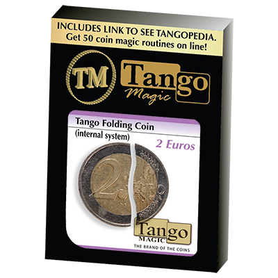 Tango Folding Coin 2 Euro Internal System by Tango-Trick (E0039)