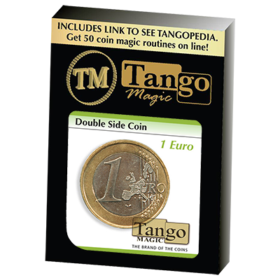 Double Sided Coin (1 Euro) (E0026) by Tango - Trick