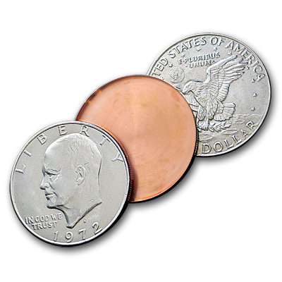 Expanded Eisenhower Dollar Shell Heads