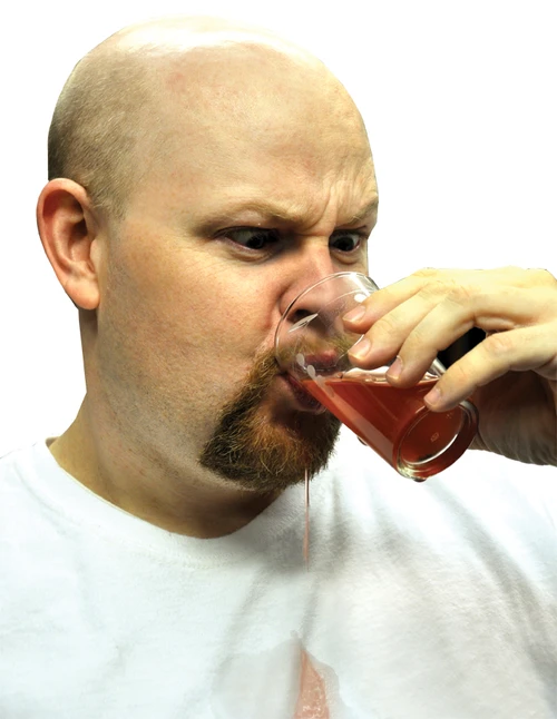 Funny Dribble Glass - Morris