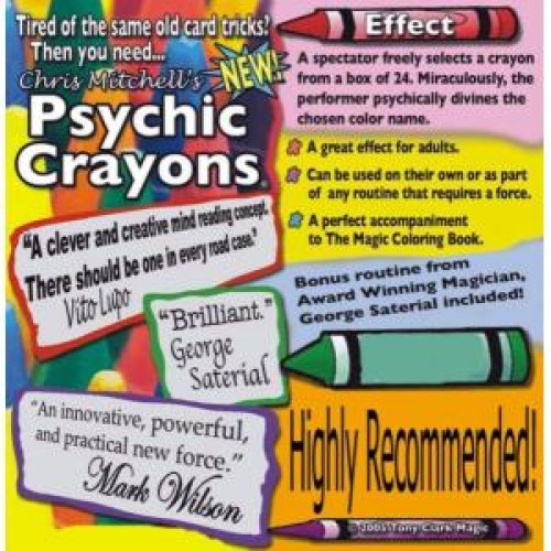 Psychic Crayons By Tony Clark