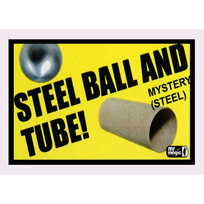 Ball and Tube Mystery (Steel) by Mr. Magic - Trick