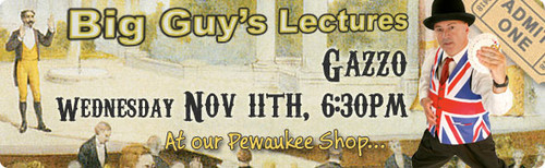 Gazzo 2015 Lecture Advance Tickets $20.00 ($25 at door)