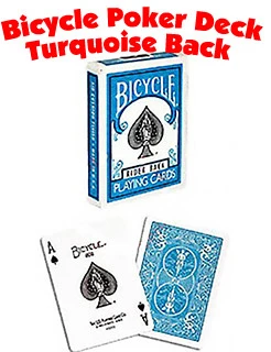 Bicycle Deck - Turquoise