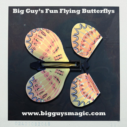 Big Guy's Fun Flying Butterflys - Tropical Orange
