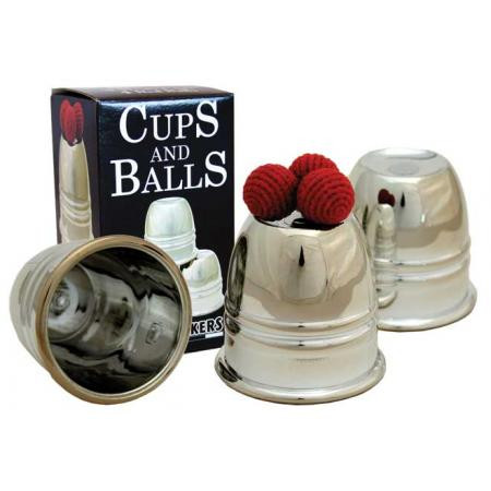 Chrome Cups & Balls In Plastic