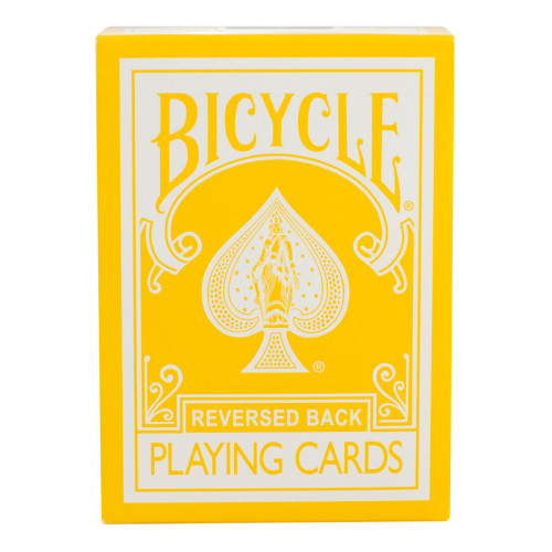 Reversed Back Bicycle Deck - Yellow